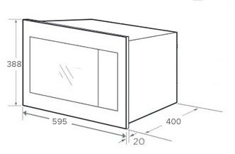 Микроволновая печь  CENTRAMAX AG 925 BL | Зображення 4