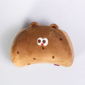 Подушка-подголовник Cookie Bear для путешествий коричневый HP-56-2BR