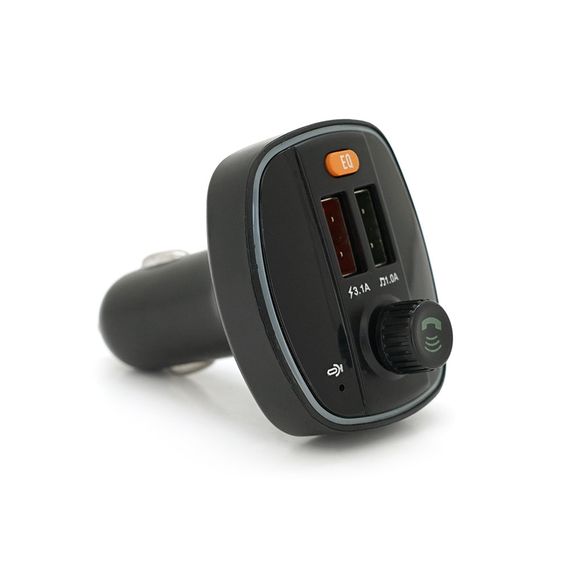 FM-модулятор з еквалайзером, 3.1A, USB, TF, 55.5х41.5х37.5 арт.35591