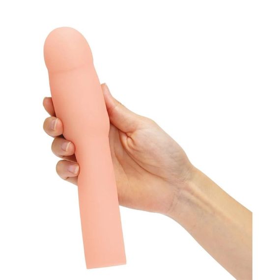 Насадка на пеніс Size-Up Penis Extender з 3 ерекційними кільцями в наборі, бежева sexstyle | Зображення 3