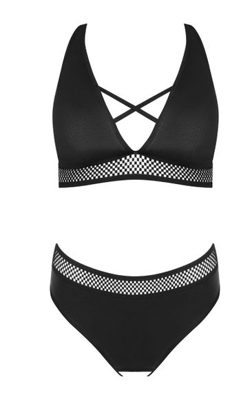 Комплект Passion Kristeen Set Чорний 2XL/3XL | Зображення 6