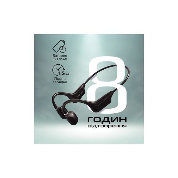 Навушники Promate Ripple Black (ripple.black) | Зображення 7