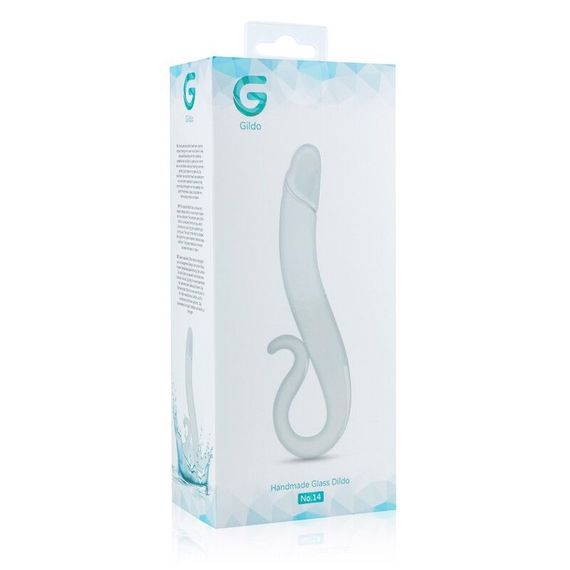 Скляний дилдо Gildo Glass Dildo No. 21, реалістична головка | Зображення 3