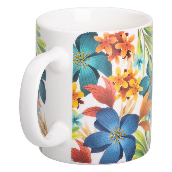 Кружка порцелянова з малюнком 400 (мл) для чая та кави RX-N240472BL | Зображення 1