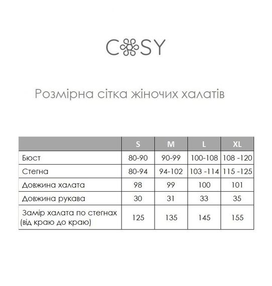 Жіночий халат COSY віскоза жатка "Tropic", листя | Зображення 6