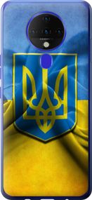 Чехол на Tecno Spark 6 KE7 Флаг и герб Украины 1 "375u-2418-17620"
