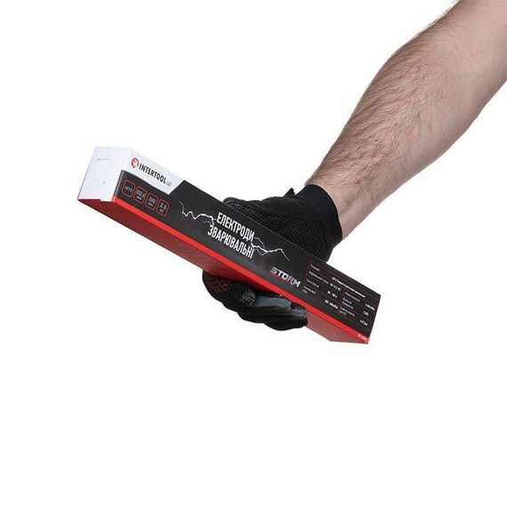 Електроди зварювальні 6013, Ø 2,5 мм, 350 мм, уп. 2,5 кг, STORM INTERTOOL EW-2525 | Зображення 3