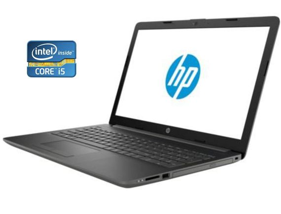Ноутбук HP Laptop 15 / 15.6" (1920x1080) TN / Intel Core i5-7200U (2 (4) ядра по 2.5 - 3.1 GHz) / 8 GB DDR4 / 256 GB SSD / Intel HD Graphics 620 / WebCam б/у