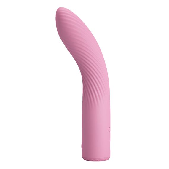 Вібратор для точки G PRETTY LOVE Kissell рожевий, 16.1 х 3.2 см Sex Aura