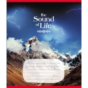 Тетрадь ученическая "Музыка жизни" 036-580266L-1 в линию, 36 листов