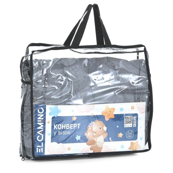 Конверт в коляску ME 1131 Footmuff Plus Reflective 100 х 53 см, застежки-молнии | Зображення 2