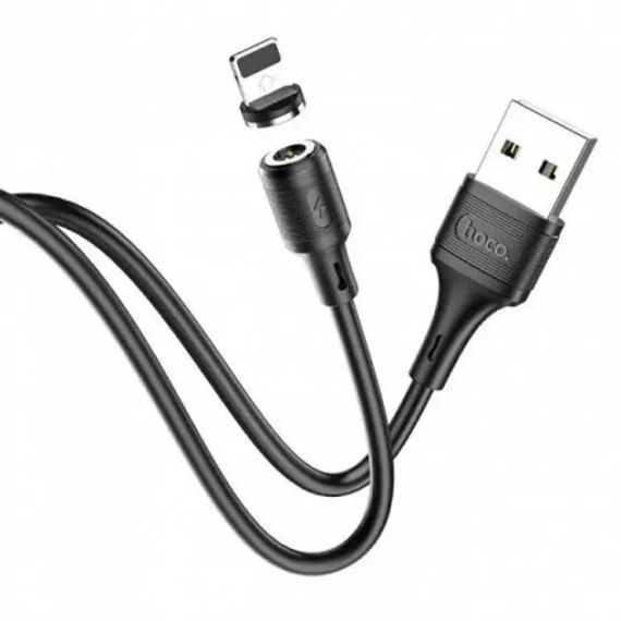 Кабель HOCO X52 iPhone5 Sereno magnetic 1м МАГНИТНЫЙ 2.4A | Зображення 2