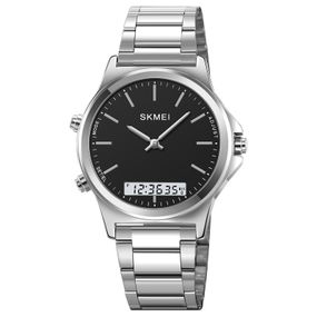 Кварцовий годинник Skmei 2120SIBK Silver-Black