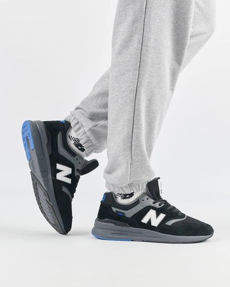 Чоловічі кросівки New 997R Black White Gray весна / літо / осінь A1274 44 28 см | Зображення 4