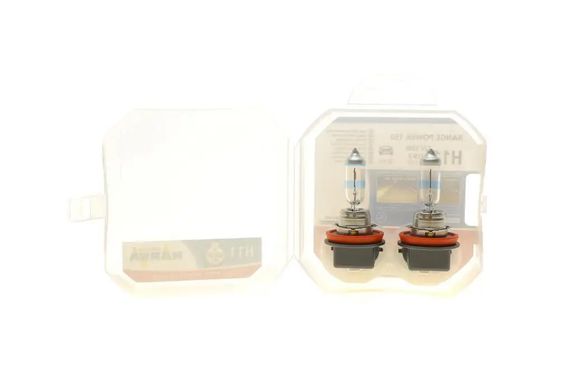 Комплект галогенових ламп Narva H11 12V 55W PGJ19-2 RANGE POWER +150% 2pcs/set | Зображення 1