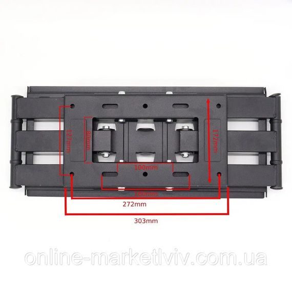 Кріплення для телевізора настінне XPRO PLB-44L з можливістю нахилу, для діагоналей 32-70 дюймів (123460188_283) | Зображення 4