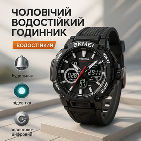 Оригинальные спортивные часы SKMEI, Тактические часы для зсу Наручные мужские тактические мужские MY-65