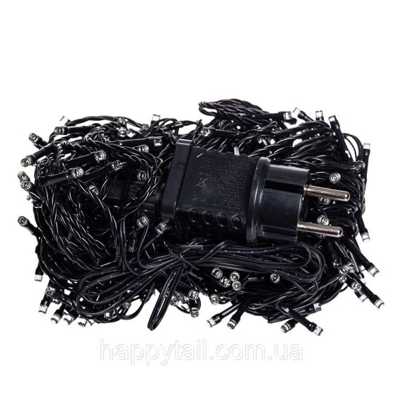 Гірлянда Нитка вулична 30 (м) 300 LED чорний провід Синій CF300L30MBBL