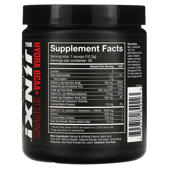 Амінокислоти Cobra labs The Jinx, Hydra BCAA+ 309 g (Watermelon) | Зображення 1