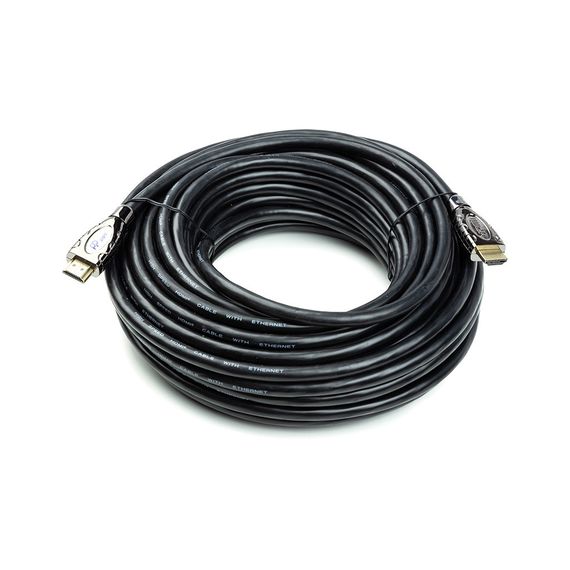 Кабель мультимедийный HDMI to HDMI 20.0m PowerPlant (KD00AS1295) | Зображення 1