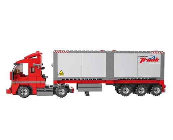 Конструктор M38-B0338 SLUBAN "Город. Трейлер", фигурки 3шт, 345деталей, в коробке (6903149507017) | Зображення 2