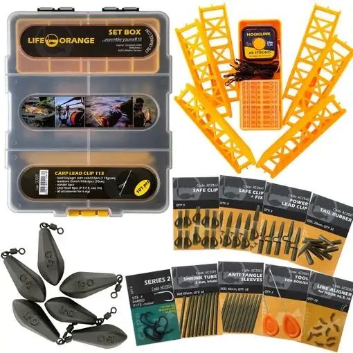 Набір рибальський Orange Lead Clip 113g