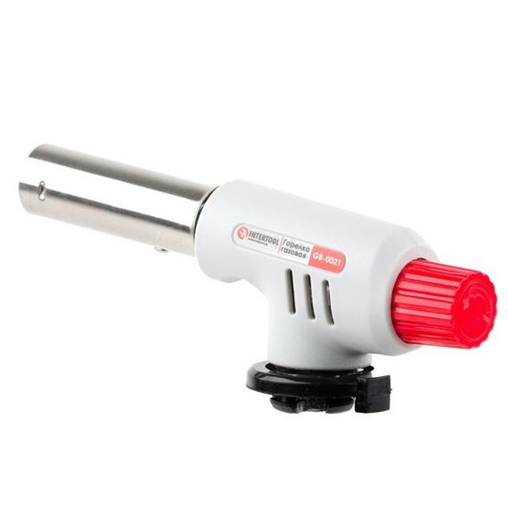 Пальник газовий, п'єзозапалювання на регуляторі INTERTOOL GB-00211 | Зображення 4