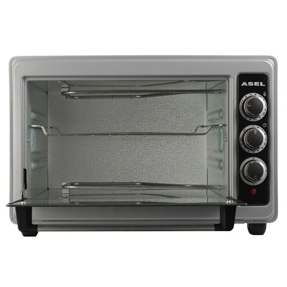 Печь запекания ASEL AF33-23 1300 Вт 33 Л, Мини печка электрическая YS-364 настольная, Електродуховки | Зображення 4