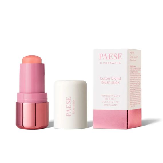 Кремові рум'яна для обличчя Paese x Zurawska butter blend blush stick - 03 Coral (6 g) | Зображення 2