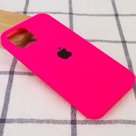 Чохол Silicone Case Full Protective (AA) для Apple iPhone 13 mini (5.4") Рожевий / Barbie pink | Зображення 1