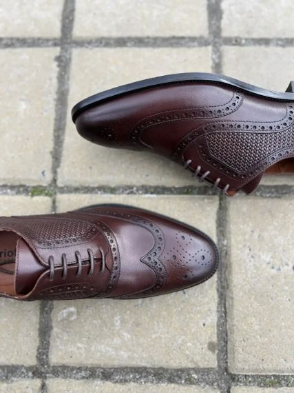 Чоловічі шкіряні оксфорди 42 розмір | Зображення 4