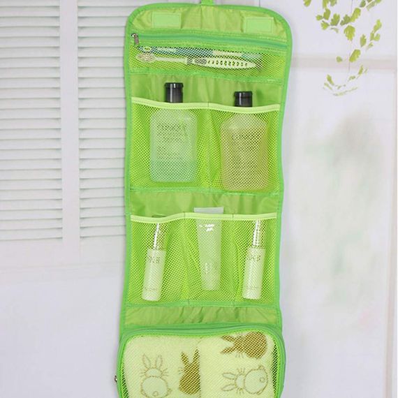 Органайзер дорожный сумочка косметичка Travel Storage Bag. Цвет: зеленый BO-57