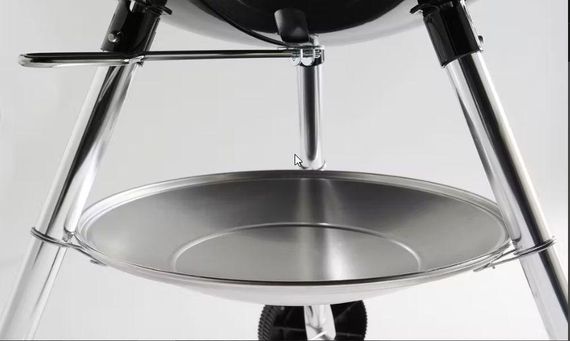 Угольный гриль Weber Classic Kettle 47 см, чорний | Зображення 1