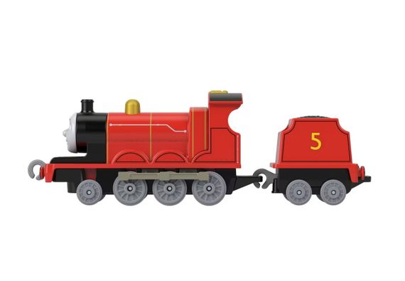 Классический металлический поезд Джеймс из юбилейной серии к 80-летию Thomas & Friends Оригинал Fisher-Price | Зображення 2