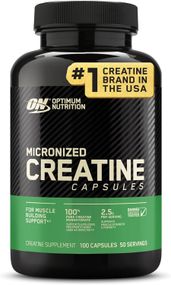 Creatine Micronized Capsules 100 Capsules