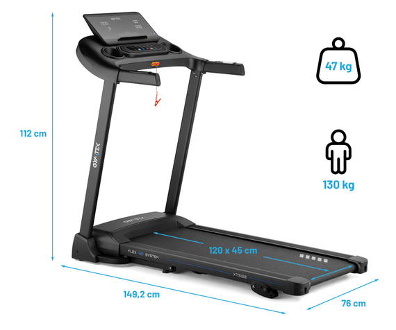 Бігова доріжка Gymtek XT580 | Зображення 7