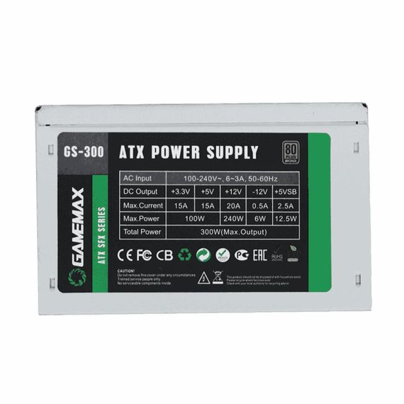Блок живлення Gamemax 300W (ATX-300 SFX) | Зображення 1