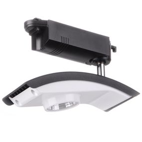 Светильник трековый поворотный LED 403/20W CW COB WH/BK