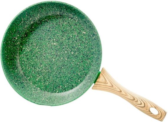 Сковорода Fissman Malachite Ø20см з антипригарним покриттям EcoStone | Зображення 1