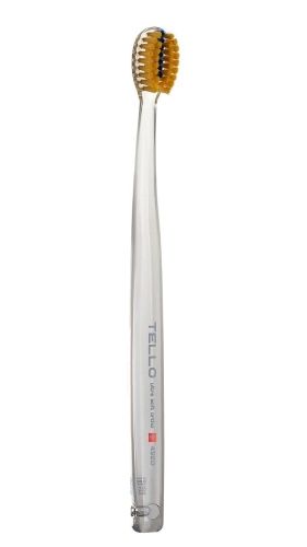Ортодонтична зубна щітка Tello 4920 Ortho Ultra Soft, d 0.10 mm, жовта | Зображення 1