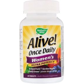Витаминно-минеральный комплекс Nature's Way Alive! Once Daily Women's 60 Tabs NWY-15686