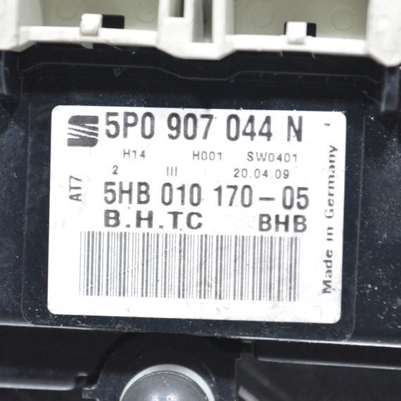 Блок управління кондиціонером Seat Leon II 2005-2012 Панель пічки клімат контролю Сеат Леон 2 5P0907044N | Зображення 2