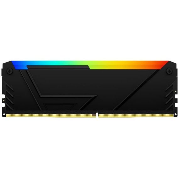 Модуль пам'яті для комп'ютера DDR4 8GB 3200 MHz Beast RGB Kingston Fury (ex.HyperX) (KF432C16BB12A/16) | Зображення 1