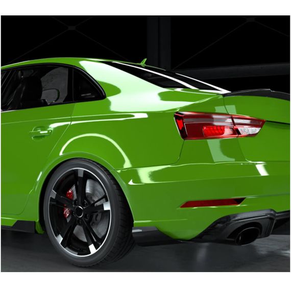 Накладки на задній бампер Flap (для RS3 SD 2017-2019, Карбон) для Ауди A3 рр | Зображення 2