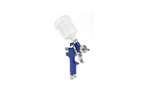 Пневмопистолет лакокрасочный HVLP Intertool - верхний бак 125 мл x 0,8 мм (PT-0101) | Зображення 6