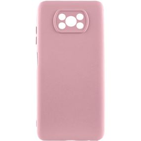 Чехол Silicone Cover Ummi Lakshmi Full Camera (AA) для Xiaomi Poco X3 NFC / Poco X3 Pro Розовый / Pink Sand
