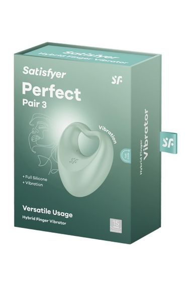 Віброкільце - Satisfyer Perfect Pair 3 Green Sex Aura | Зображення 4