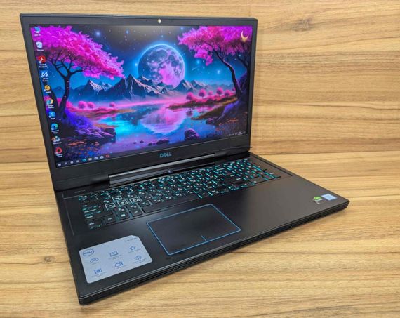 Игровой ноутбук Dell G7 7790 / 17.3" (1920x1080) IPS / Intel Core i7-9750H (6 (12) ядер по 2.6 - 4.5 GHz) / 16 GB DDR4 / 256 GB SSD + 1000 GB HDD / nVidia GeForce RTX 2060, 6 GB GDDR6, 192-bit / WebCam / Windows 10 б/у + Подарок Беспроводная мышь / USB | Зображення 3