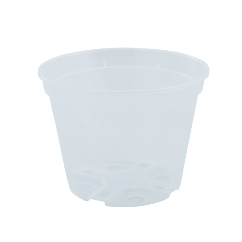 Вазон дренажний 19*15см прозорий Алеана