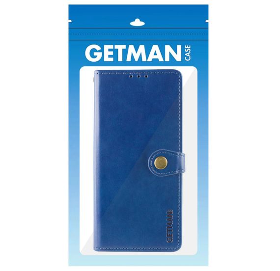 Шкіряний чохол-книжка GETMAN Gallant (PU) для Xiaomi Redmi A7 Pro 4G / Poco C81 Синій | Зображення 2
